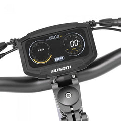 Składana hulajnoga elektryczna Ausom F1 Max, silnik 2*1400W, bateria 60V 20,8Ah, opony 10x3,0 cali, maks. prędkość 72 km/h